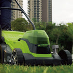 24V+24V Lawn Mower 36cm + Grass Trimmer 25cm Set