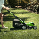 40V Lawn Mower 41cm - 2x 2Ah Battery
