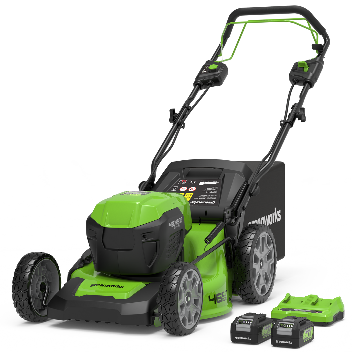 POWERALL 48V (24V x 2) Lawn Mower SP 46cm - 2x 4Ah Battery