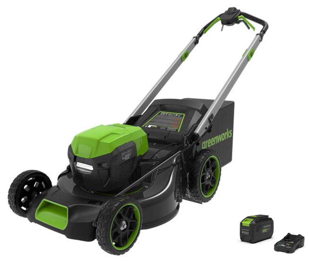 48V DVT 51 cm Lawn Mower - 5Ah Battery