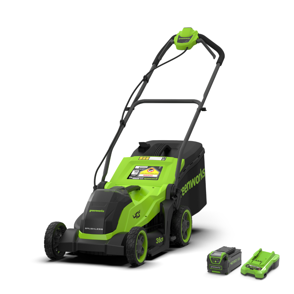40V Lawn Mower 36cm Gen. II - 4Ah Battery