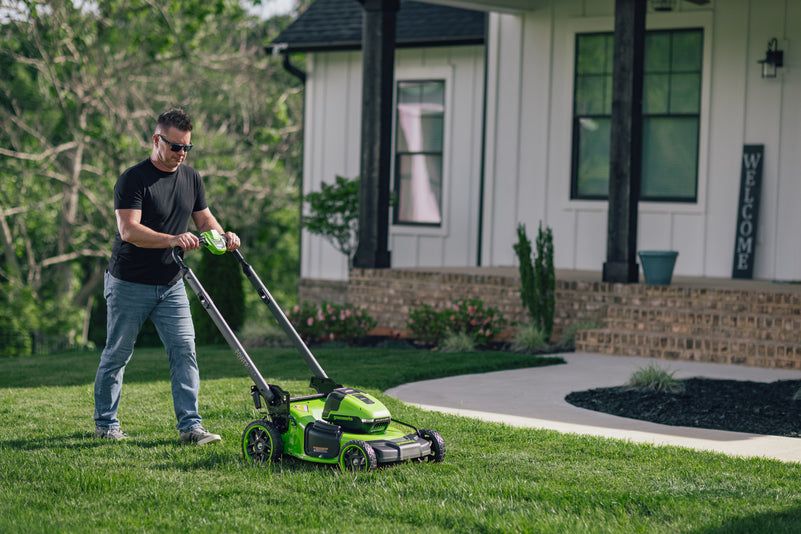 POWERALL 48V (24V x 2) Lawn Mower 51cm SP - 2x 6Ah Battery