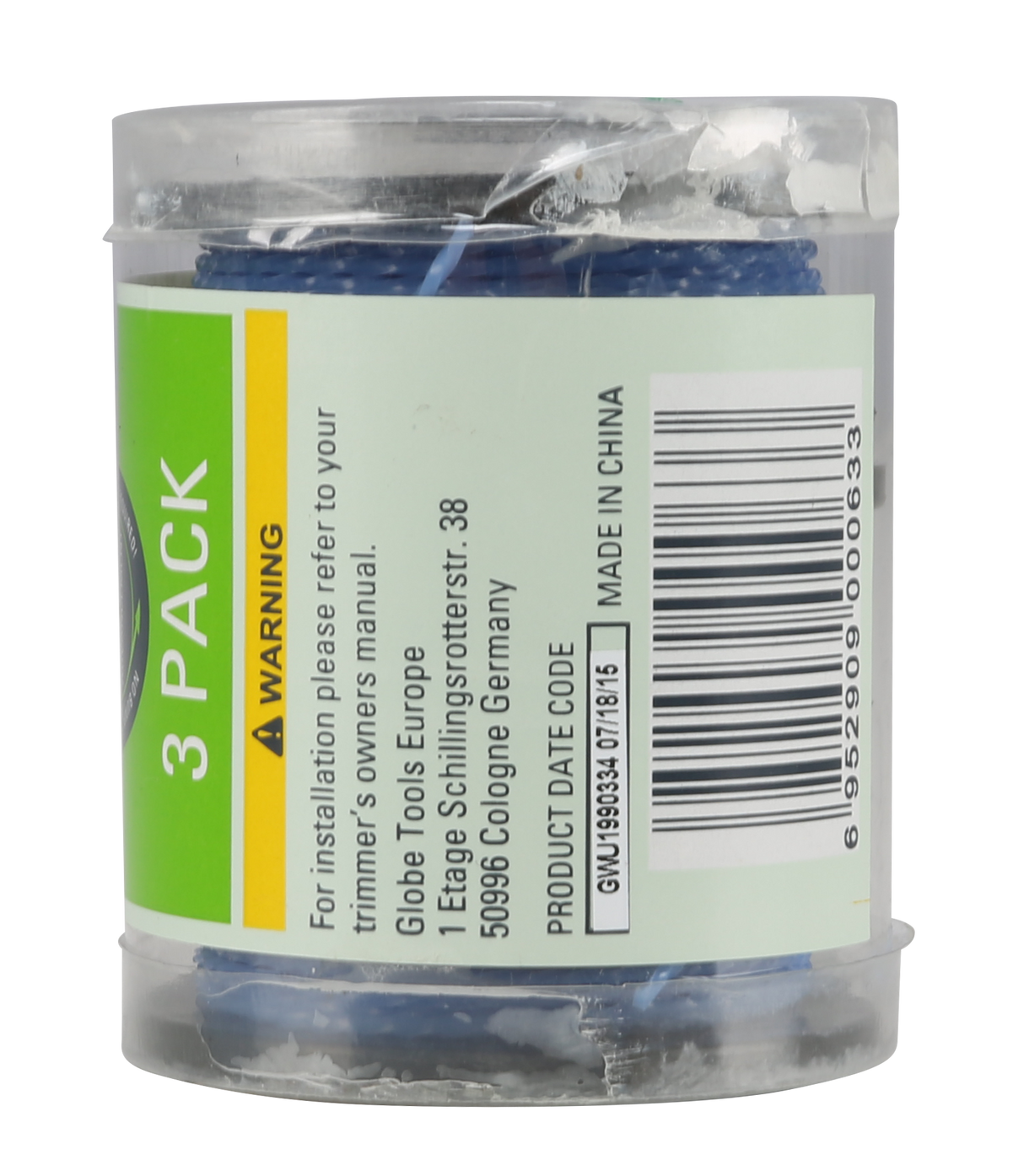 Pack of 3 Spools for 500W Grass Trimmer
