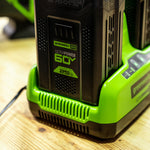 60V Dual Slot Charger 6A