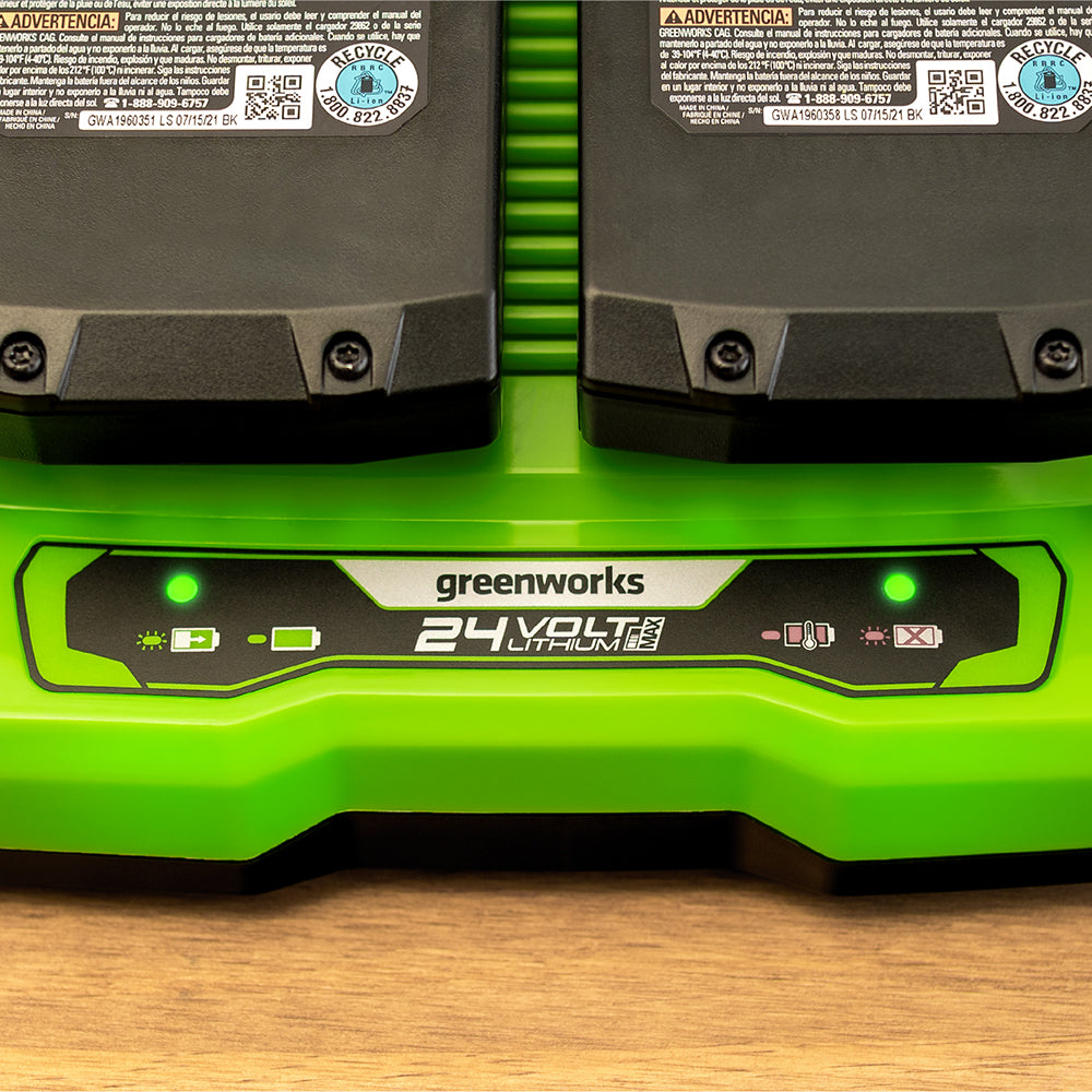 POWERALL 24V Starter Kit 2x2Ah Batteries + Dual Charger