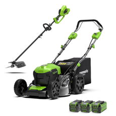 40V Lawn Mower SP 46cm + Brush Cutter 40cm Set