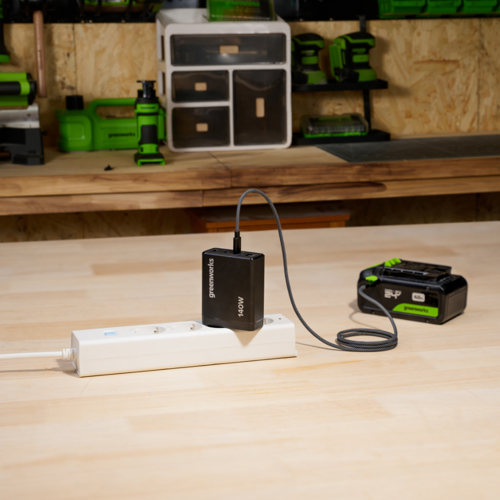 POWERALL 24V Starter Kit 2x 4Ah USB-C Batteries + 140W Charger