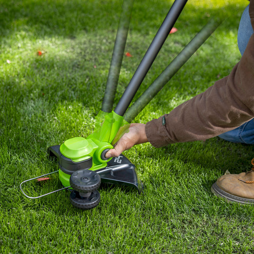 24V+24V Lawn Mower SP 46cm + 24V Grass Trimmer 30cm Set