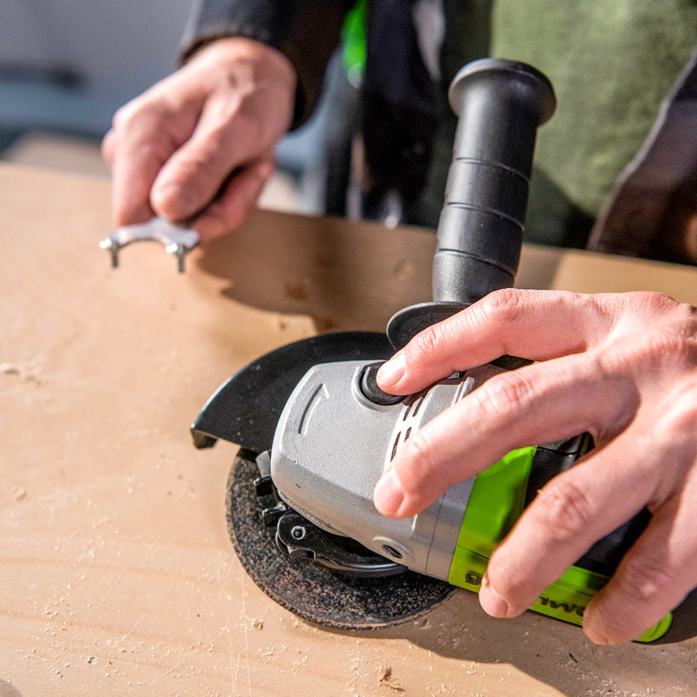 POWERALL 24V Angle Grinder - 4Ah Battery