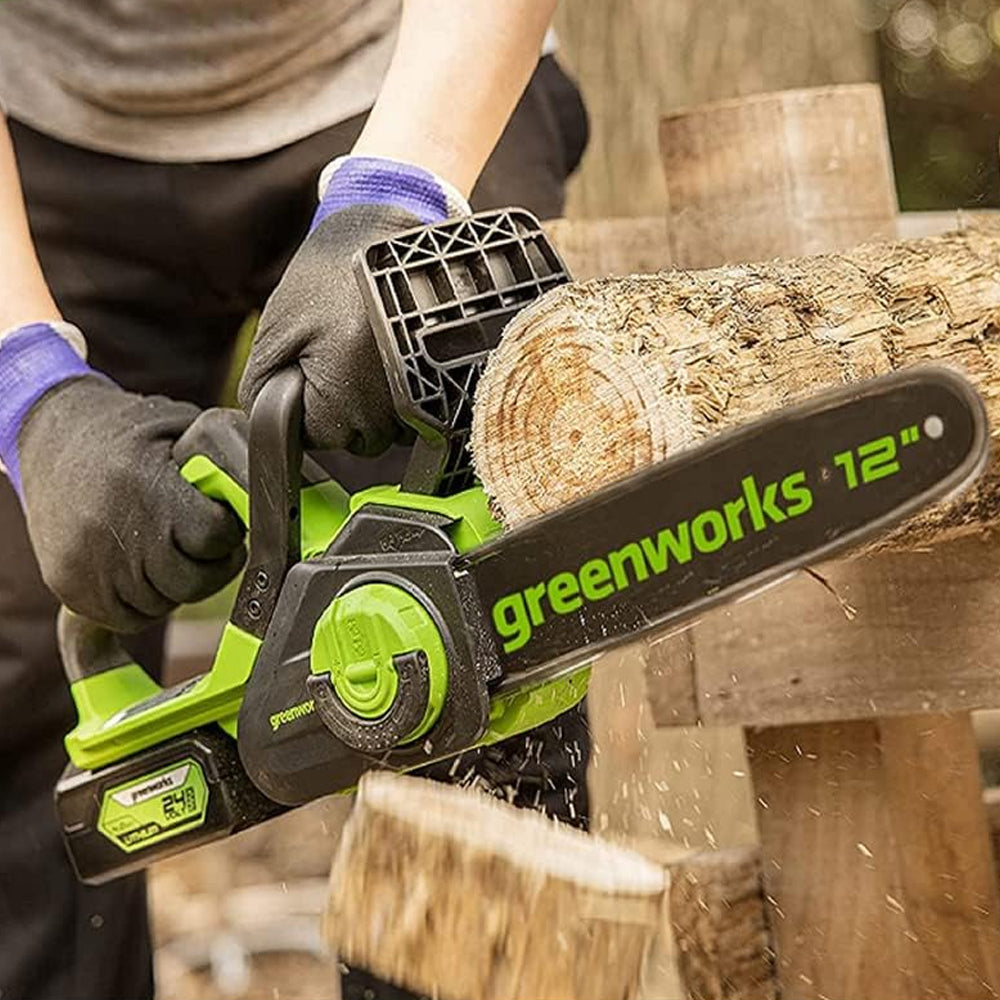 POWERALL 24V Chainsaw 30cm - 4Ah Battery