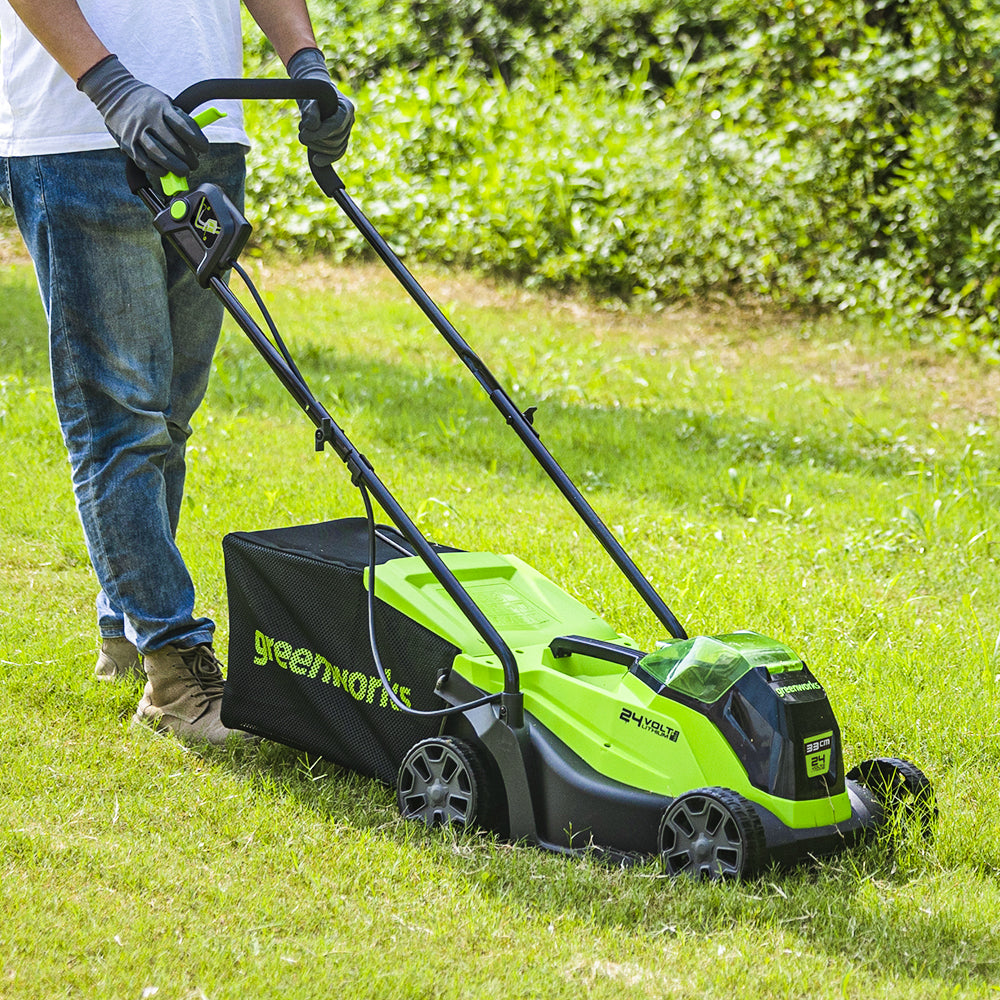 POWERALL 24V Lawn Mower 33cm - 2Ah Battery