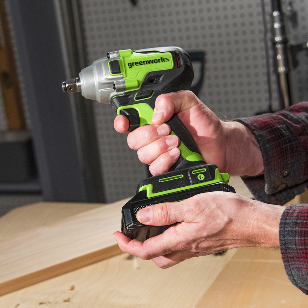 POWERALL 24V Impact Wrench 400Nm - 4Ah Battery