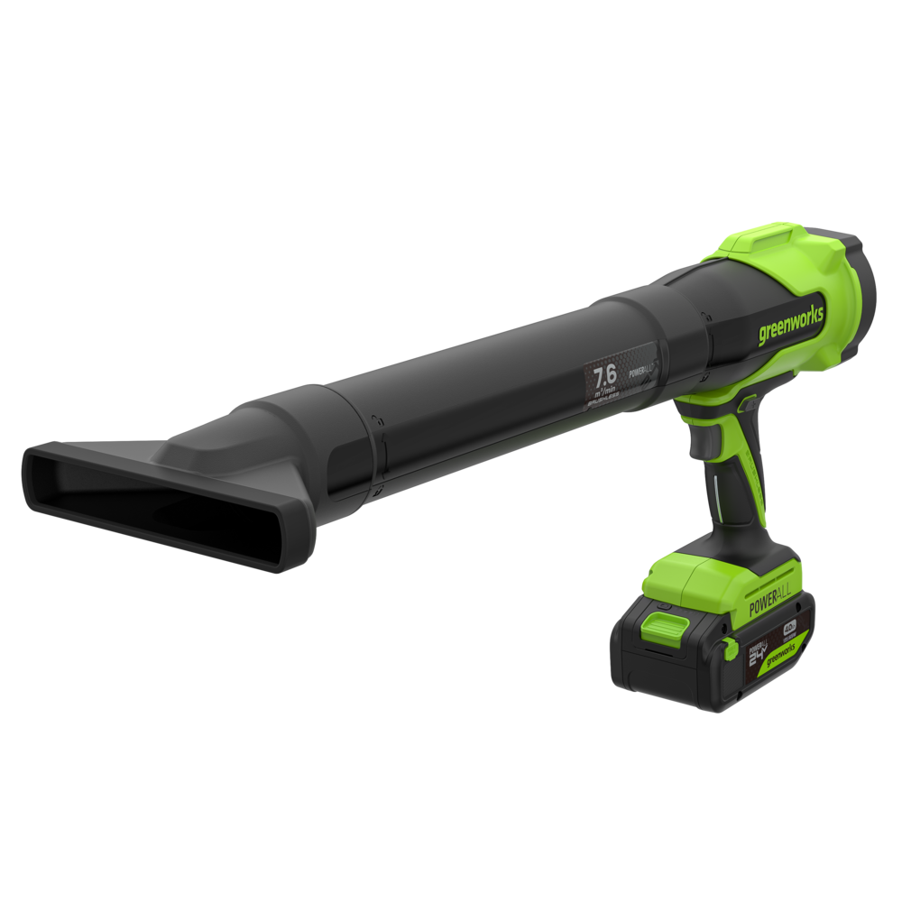 POWERALL 24V Pistol Blower 209 km/h - 4Ah Battery