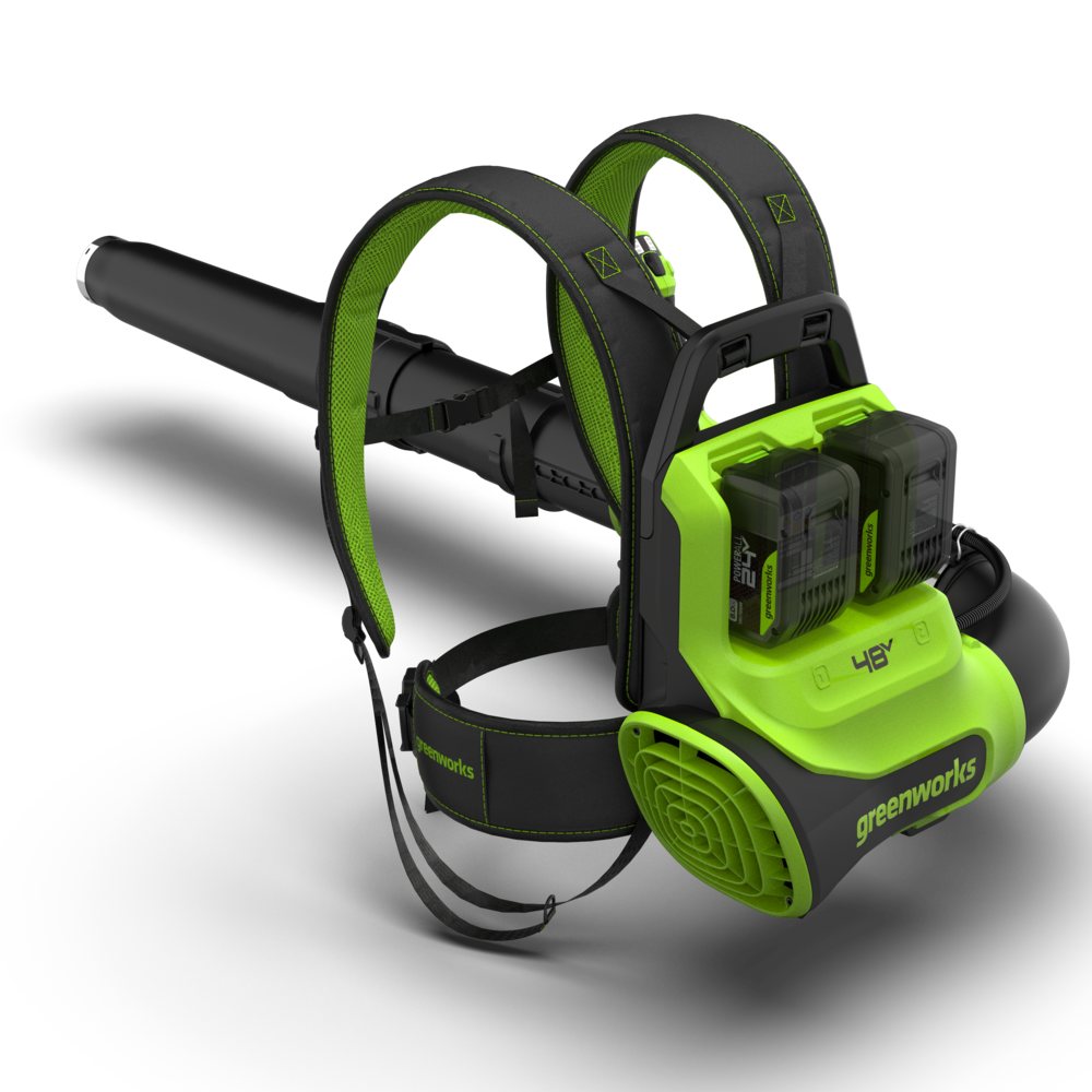 POWERALL 48V (24V x 2) Backpack Leaf Blower 297 km/h - tool only