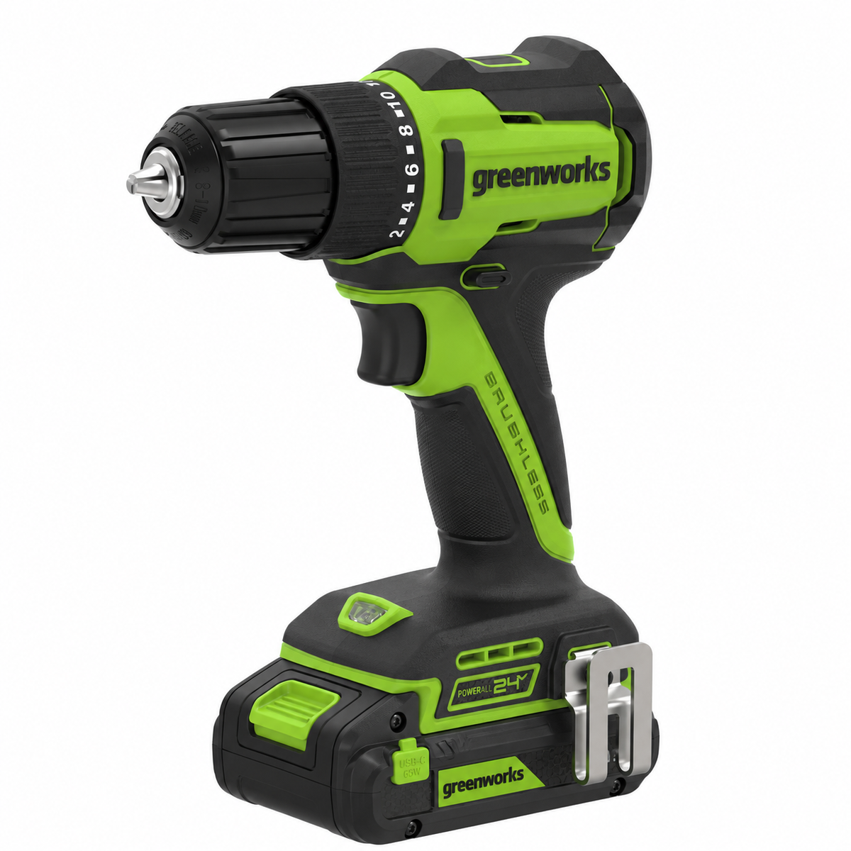 POWERALL 24V Drill Driver 35Nm - 2Ah Battery
