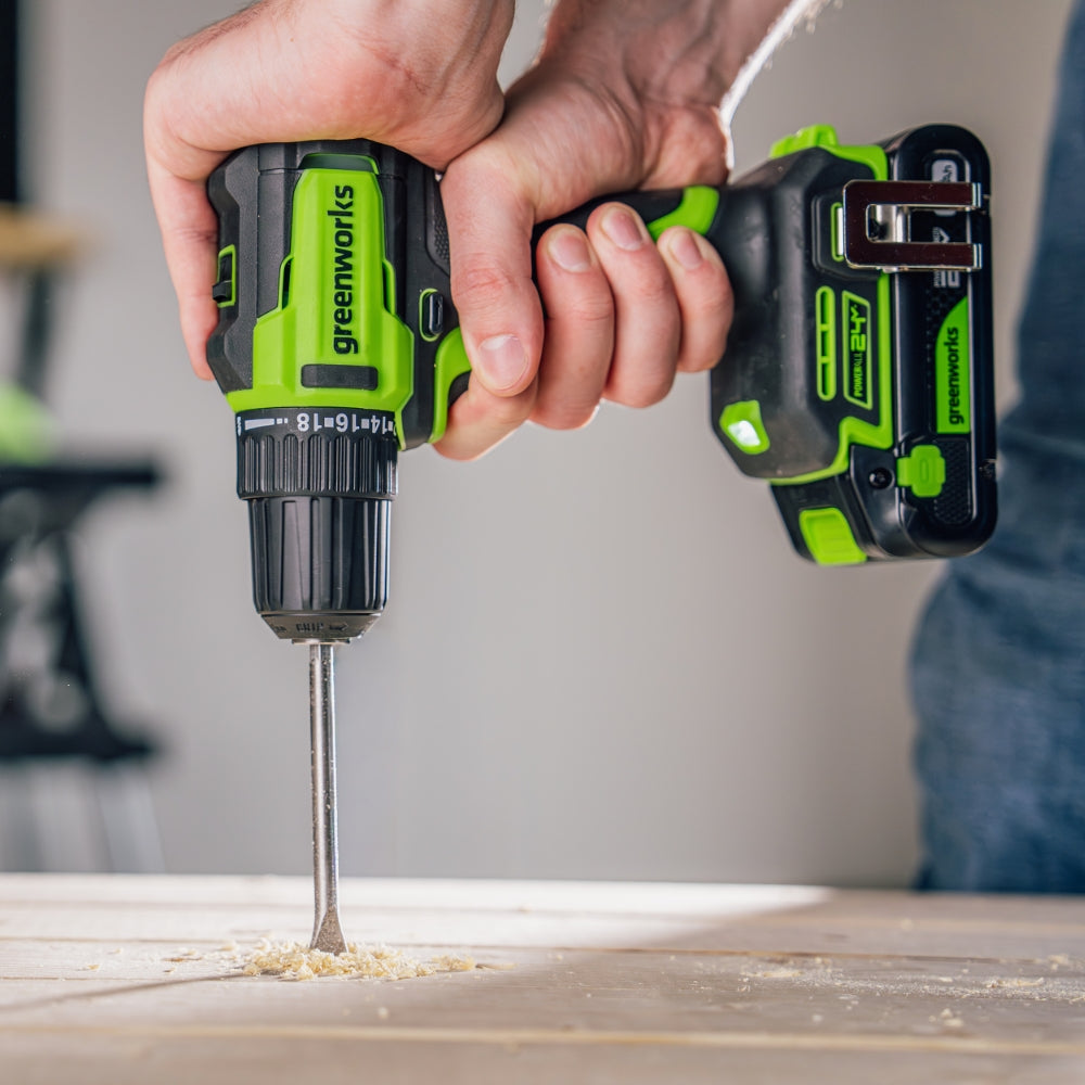 POWERALL 24V Drill Driver 35Nm - 2Ah Battery