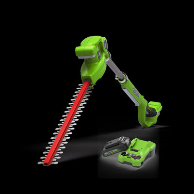 24V Pole Hedge Trimmer 51cm - 2Ah Battery