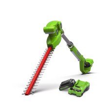 24V Pole Hedge Trimmer 51cm - 2Ah Battery