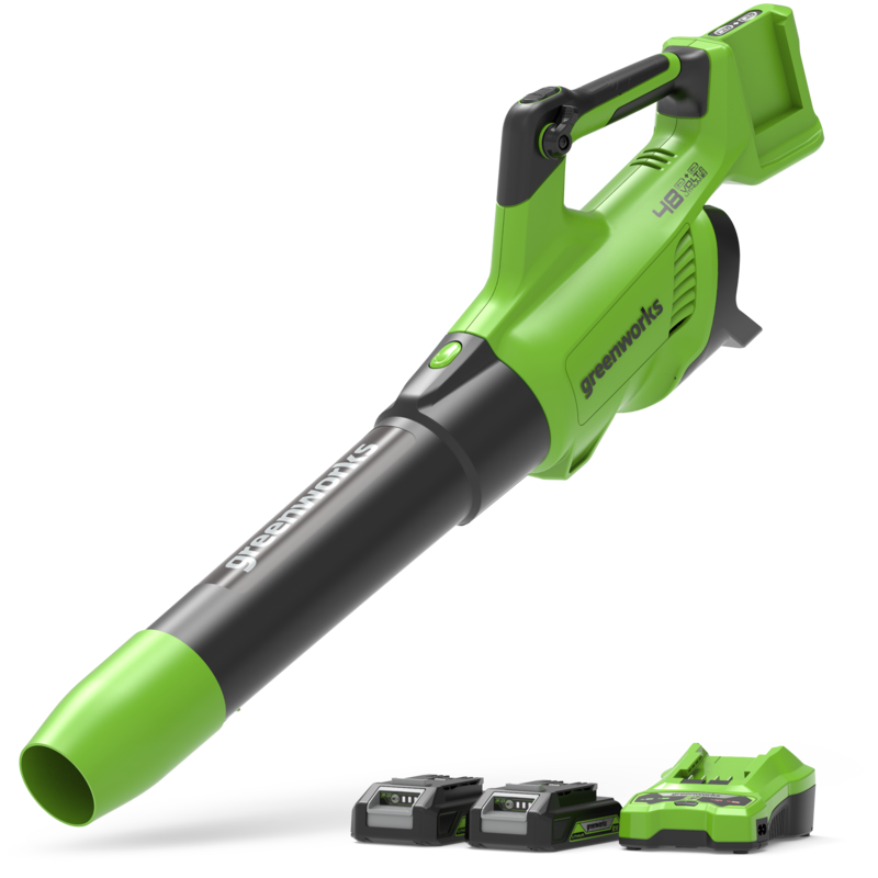 24V+24V Leaf Blower 193 km/h - 2x 2Ah Battery