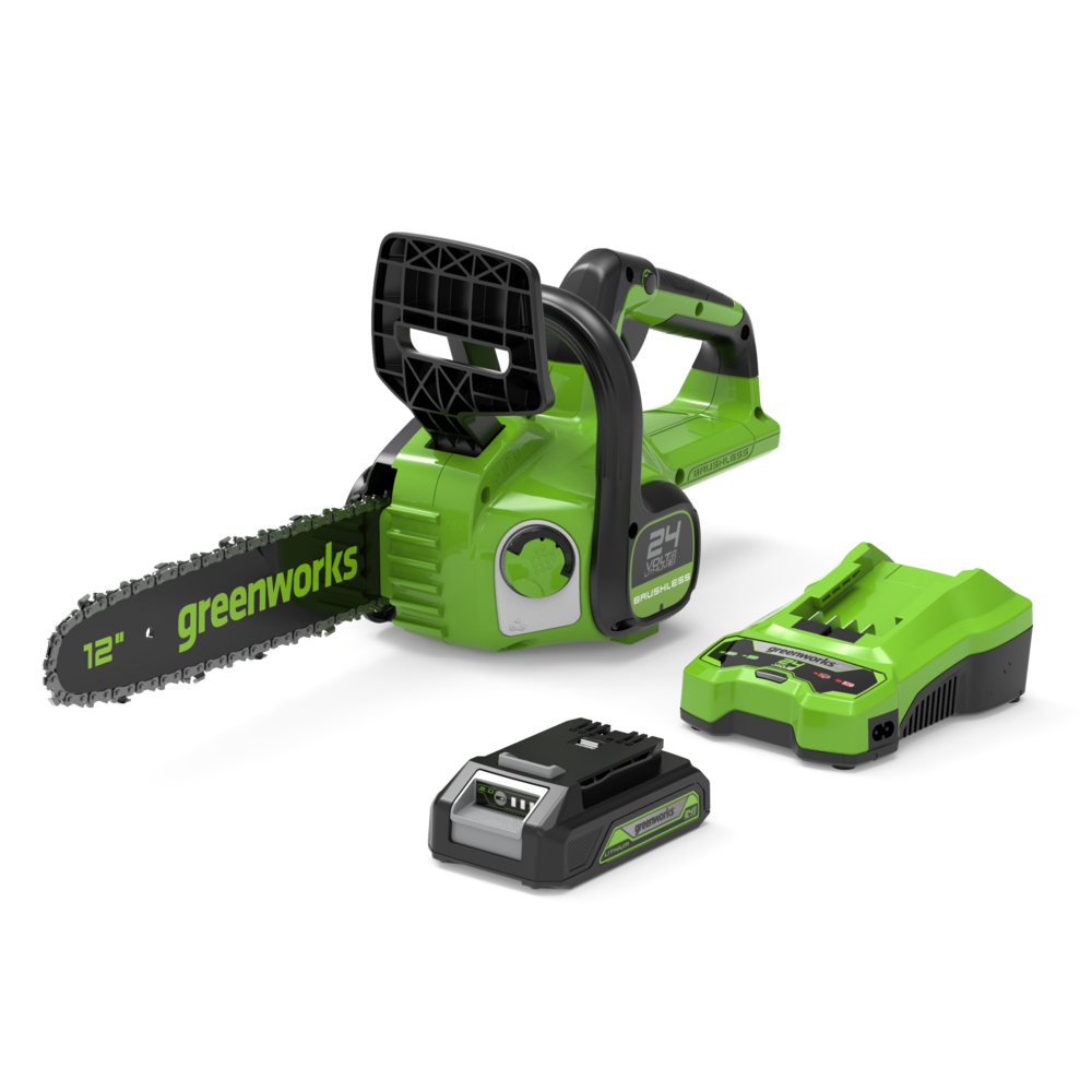 24V Chainsaw 30cm - 2Ah Battery