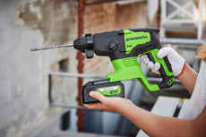 24V Hammer Drill 2J - 4Ah Battery