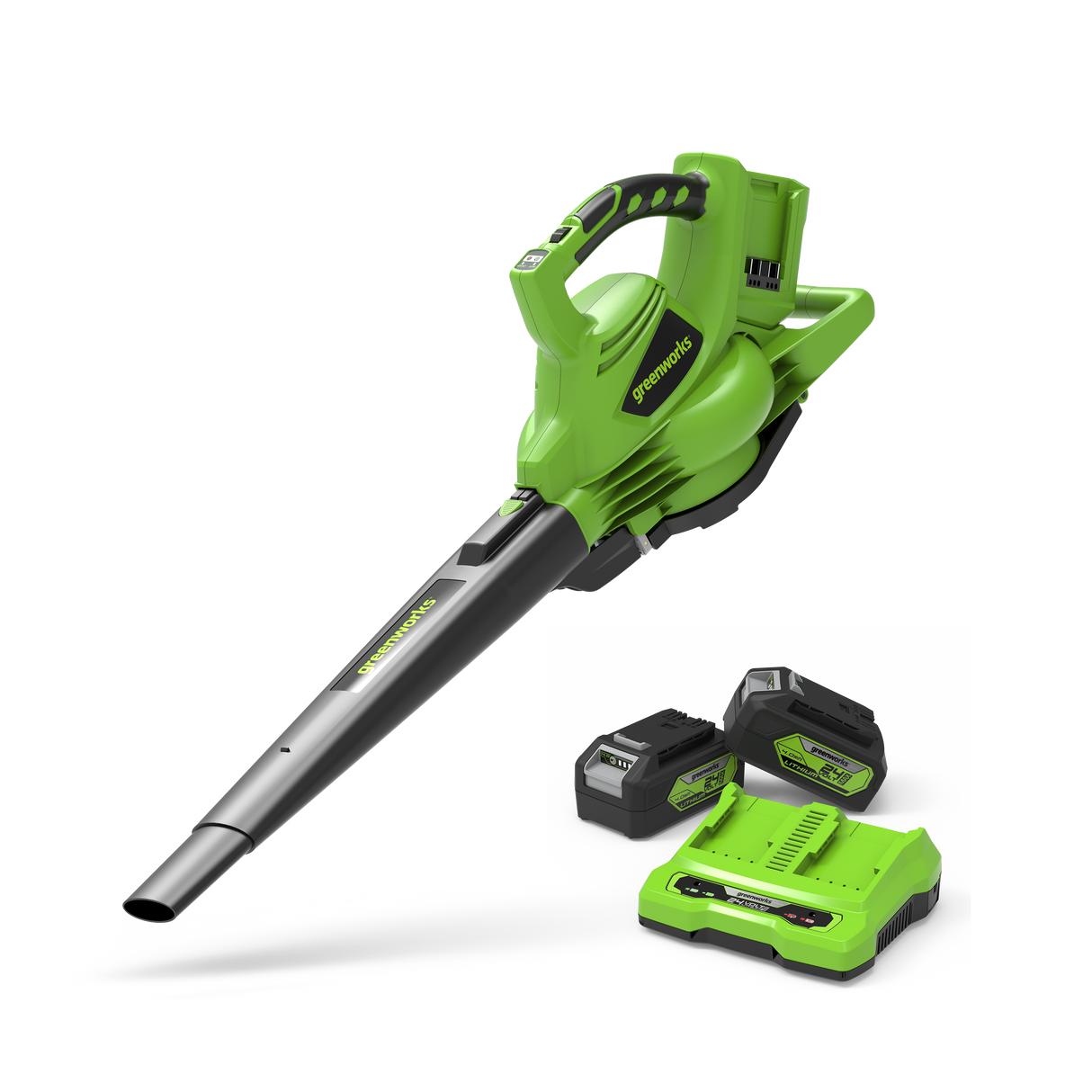 POWERALL 48V (24V x 2) Leaf Blower / Leaf Vacuum 322 km/h