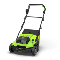 POWERALL 48V (24V x 2) Dethatcher / Scarifier 2-in-1 38cm - tool only