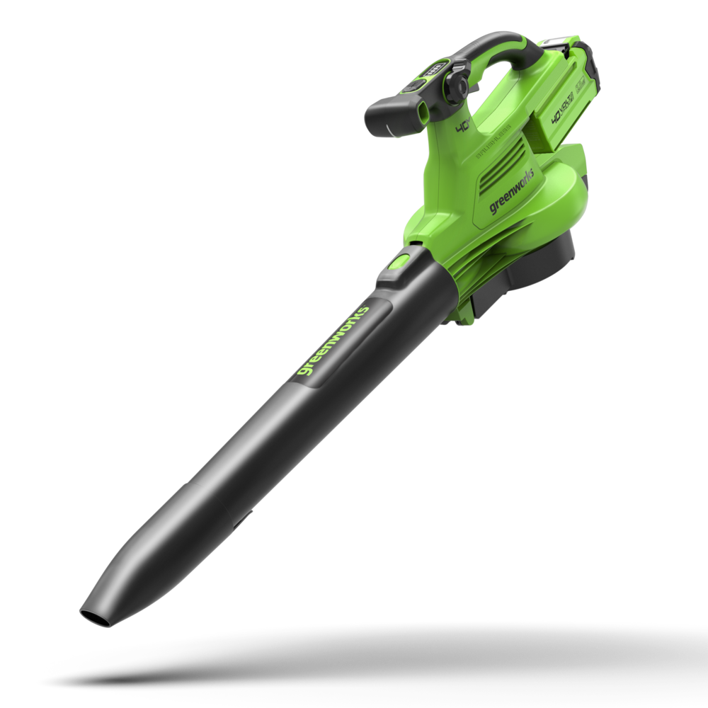 40V Leaf Blower / Leaf Vacuum 370 km/h - 2x 2Ah Battery
