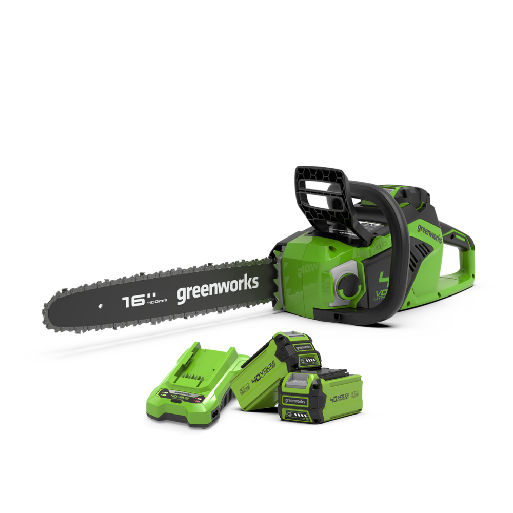 40V Chainsaw 40 cm 20 m/s 1,8kW GD40CS18 - Buy online at Greenworks