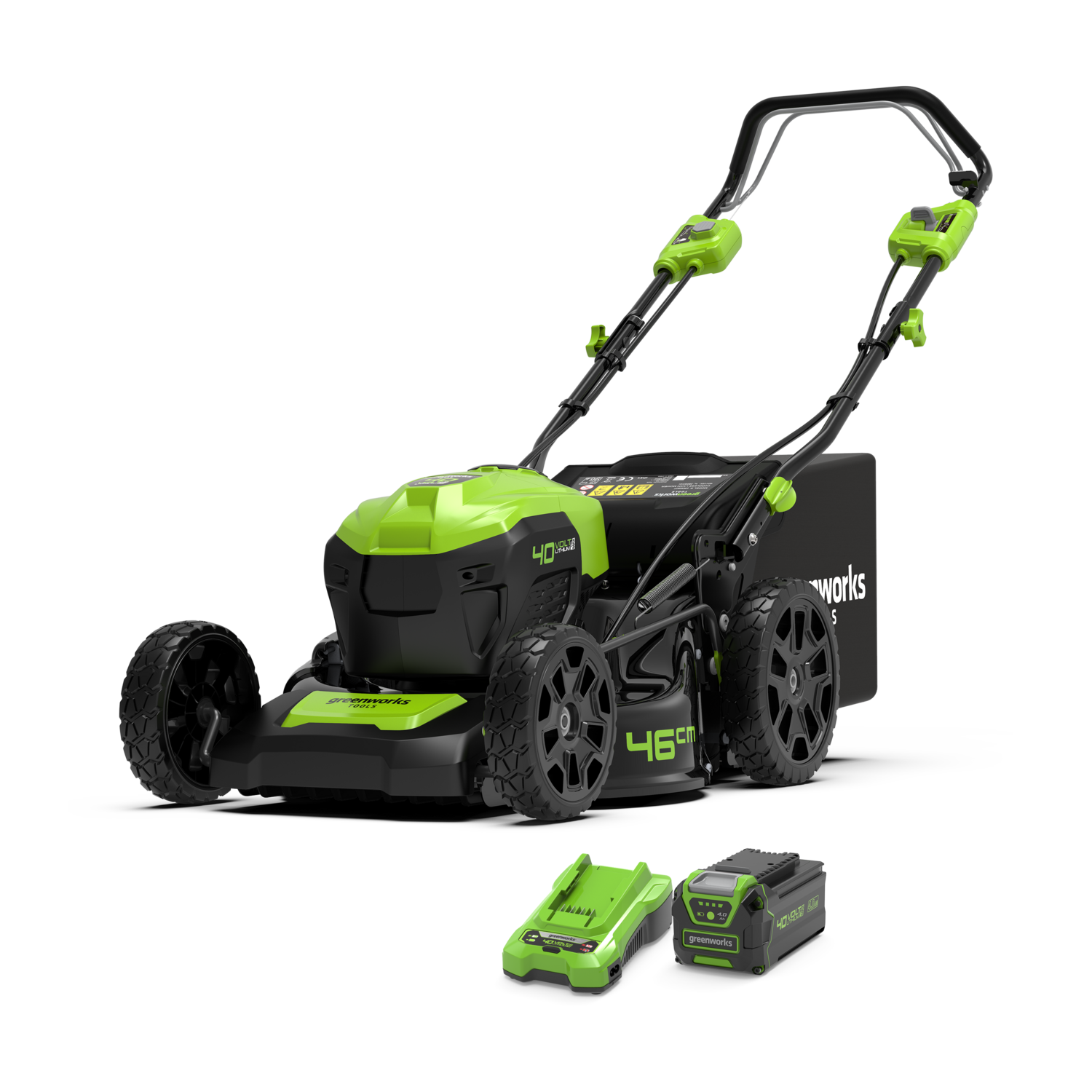 40V Lawn Mower 46cm SP - 4Ah Battery