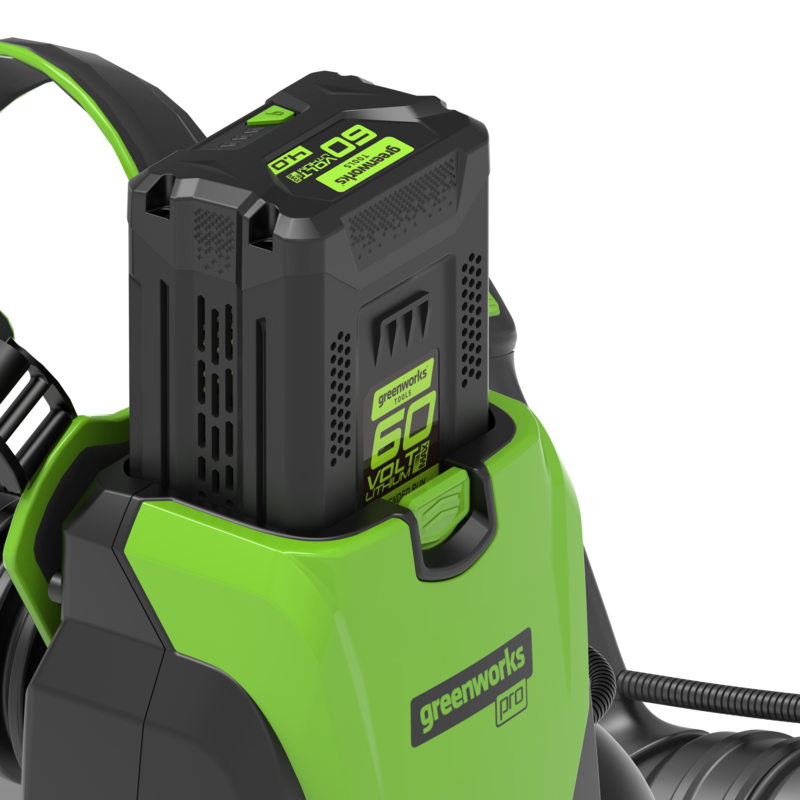 60V Backpack Leaf Blower - 4Ah Battery