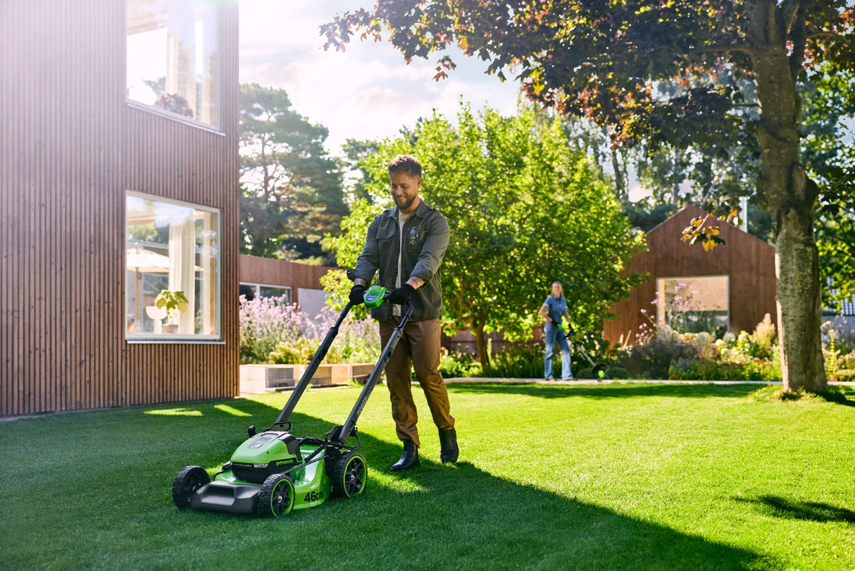 POWERALL 48V (24V x 2) Lawn Mower 46cm SP Gen. II - 2x 4Ah Battery