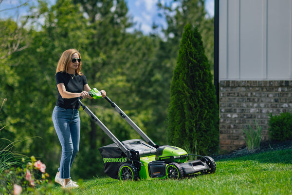 POWERALL 48V (24V x 2) Lawn Mower 46cm SP Gen. II - 2x 4Ah Battery