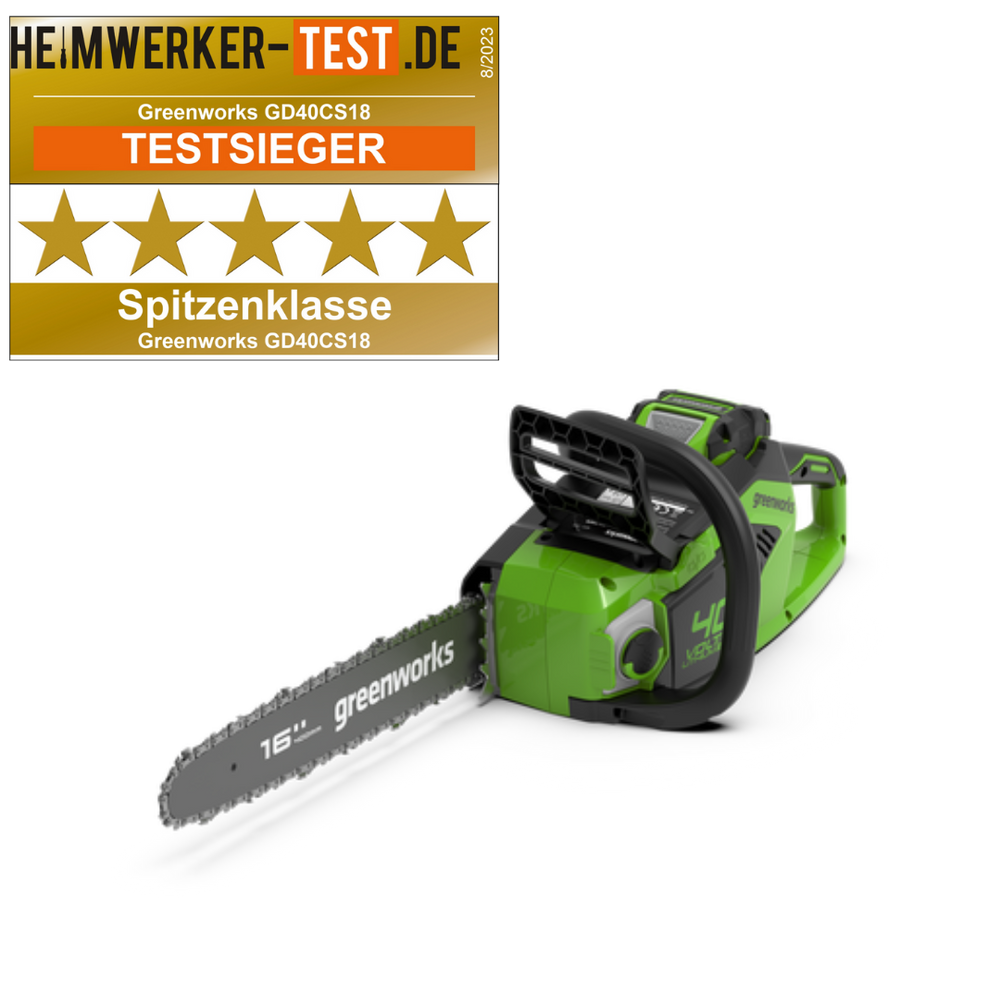 40V Chainsaw 40cm 1,8 kW - tool only