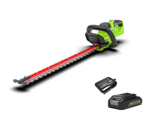 24V Hedge Trimmer 61cm - 2Ah Battery