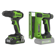 24V Drill + Stapler Set