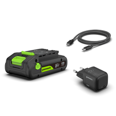 POWERALL 24V Starter Kit 2Ah USB-C Battery + 30W Charger