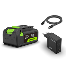 POWERALL 24V Starter Kit 4Ah USB-C Battery + 100W Charger