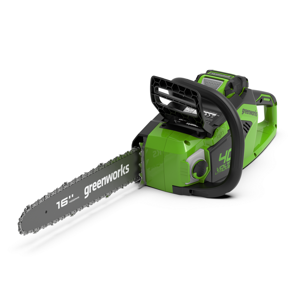 40V Chainsaw 40 cm 20 m/s 1,8kW GD40CS18 - Buy online at Greenworks