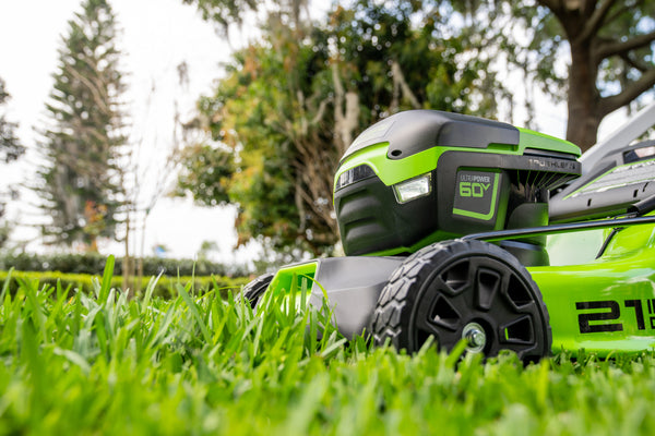Greenworks 60V 21" battery-powered lawn mower