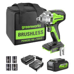 POWERALL 24V Impact Wrench 400Nm - 4Ah Battery