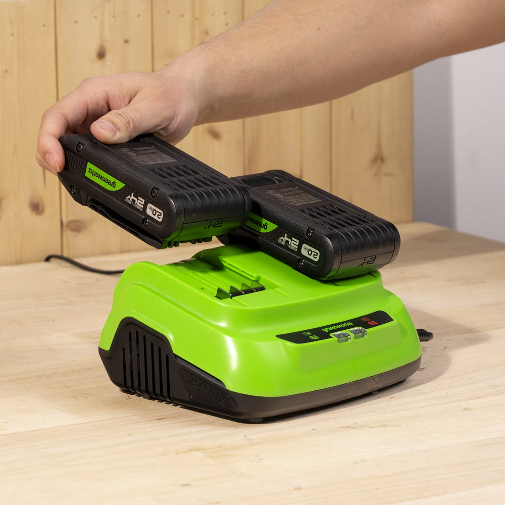 POWERALL 24V Dual Slot Charger 8A