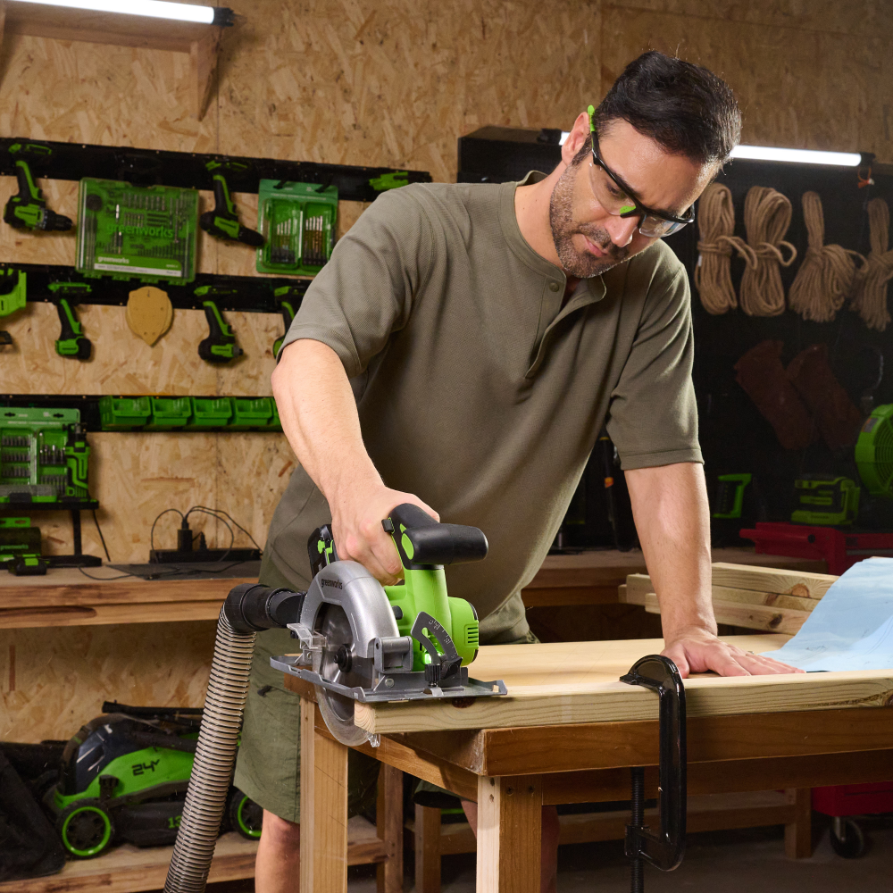 POWERALL 24V Circular Saw - 4Ah Battery