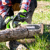 40V Chainsaw 35cm - 2x 2Ah Battery