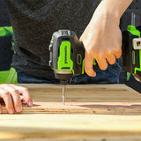 POWERALL 24V Impact Driver + Hammer Drill Set