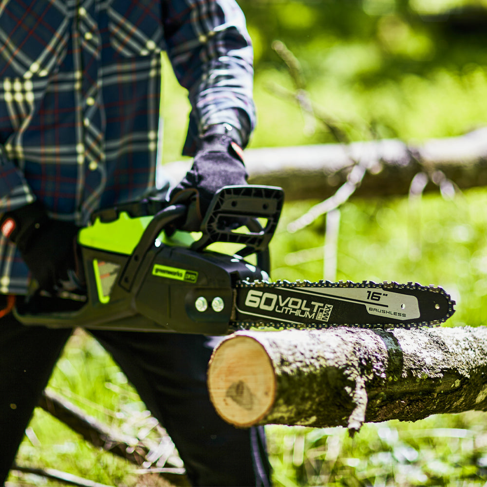60V Chainsaw 40cm 20 m s GD60CS40 Greenworks
