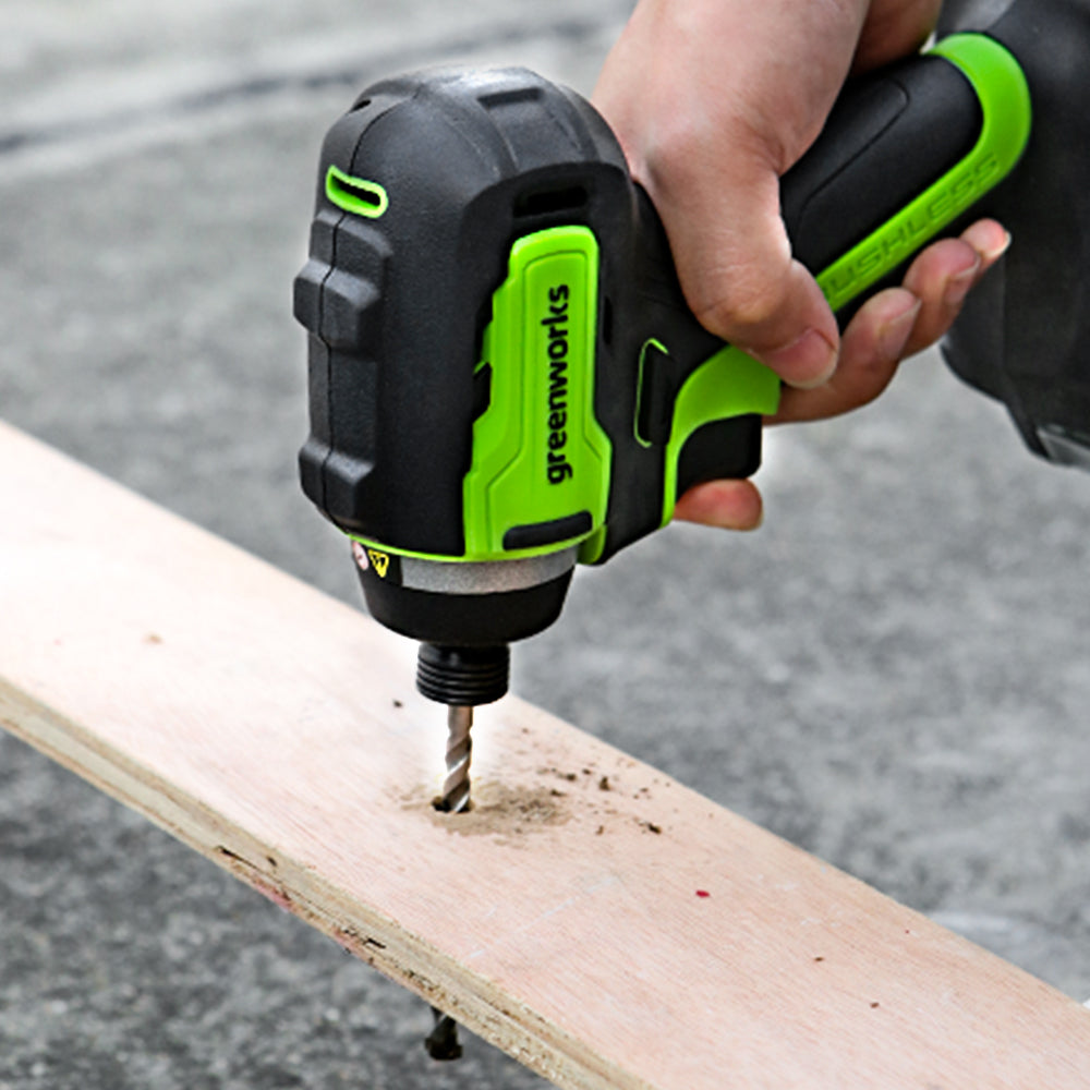 POWERALL 24V 5-Piece Power Tool Combo Set - 2 Batteries