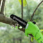40V Pole Saw & Hedge Trimmer Gen. II - 2x 2Ah Battery