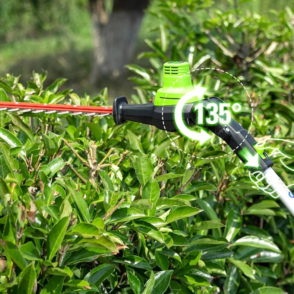 40V Pole Saw & Hedge Trimmer Gen. II - 2x 2Ah Battery