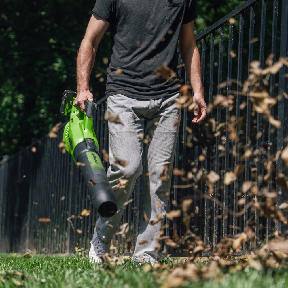 POWERALL 48V (24V x 2) Leaf Blower 217 km/h - 2x 4Ah Battery